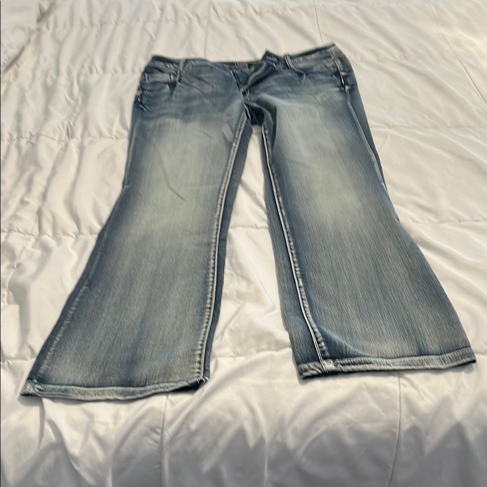 Cato Women's Boot Cut  Light Blue Jeans